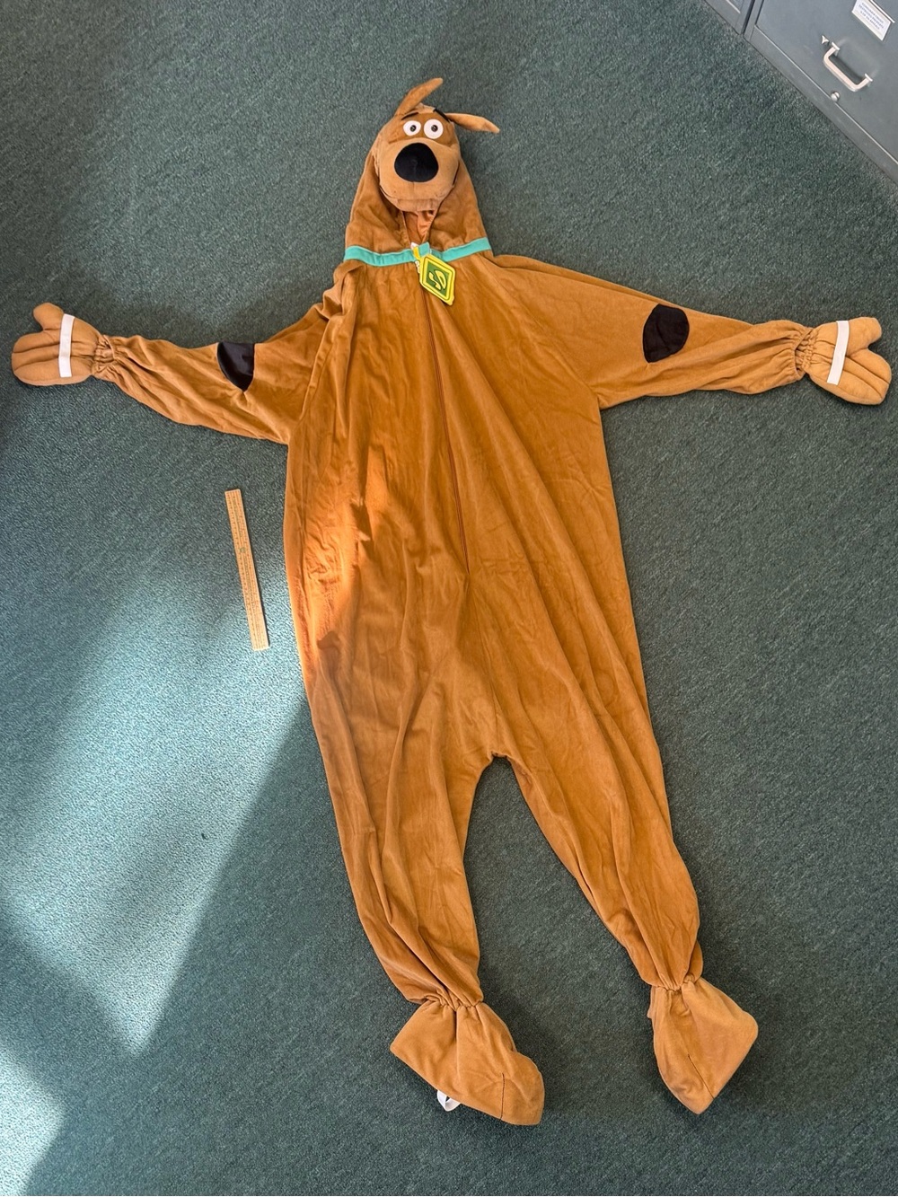 Rubie's Brown Scooby-Doo One-Piece Footie Costume